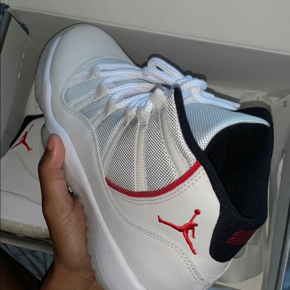 Platinum Tint retro 11s